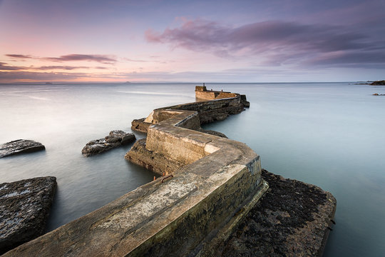 St Monans Pier, Scotland