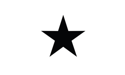Star shape illustration symbol night sky success