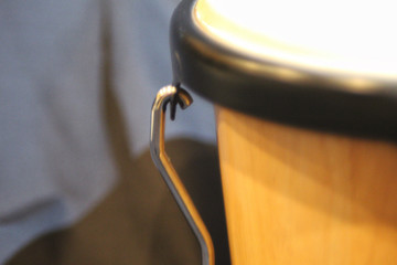 single bongo from the right side with a brighter lighting