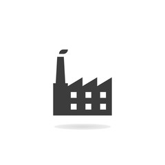 Factory icon. Vector