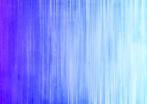 Abstract vertical lines painting on shaded blue color background