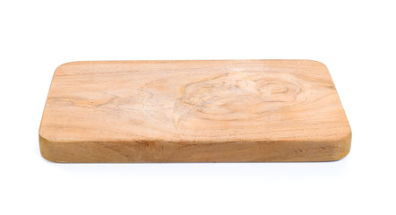 wood chopping on white background.