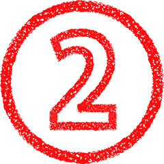 Colorful Crayon style figure