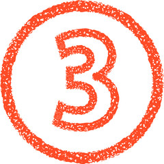 Colorful Crayon style figure