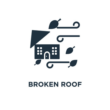 Broken Roof Icon