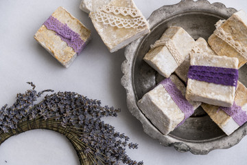 Lavender with Soap and Bath Salt