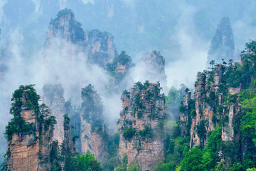 Fototapeta premium Zhangjiajie mountains, China
