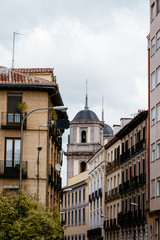 Fototapeta premium Scenic view of Lavapies neighborhood in Madrid