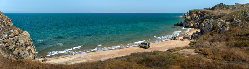 Fototapeta na wymiar Beauty nature sea landscape Crimea