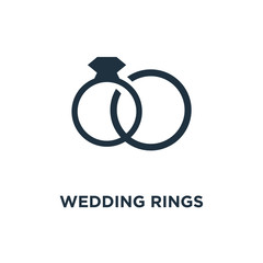 wedding rings icon