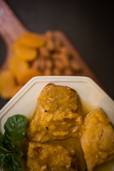 arab food chicken with apricot