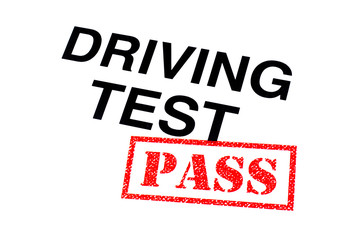 Fototapeta premium Driving Test Pass