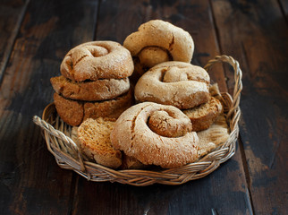 Frisella, typical south italian bread