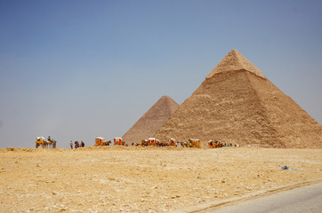 Pyramids of Giza, Cairo, Egypt