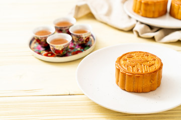 Chinese moon cake for Chinese mid-autumn festival
