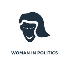 woman in politics icon