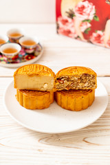 Chinese moon cake for Chinese mid-autumn festival