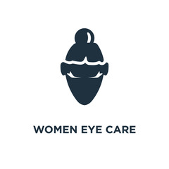 women eye care icon