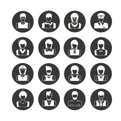 people avatar and user icons