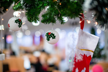 Close up of christmas decoration