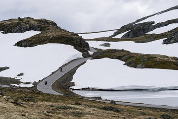 Aurlandsfjellet - national scenic route in Norway