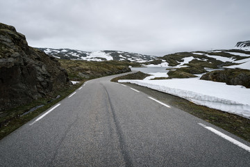 Aurlandsfjellet - national scenic route in Norway