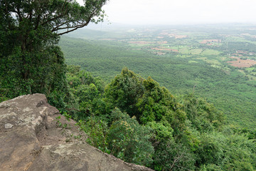 Obraz premium View on the mountains and the sky of this beautiful country Thailand