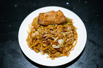 Dry fried beef river, Cantonese snacks