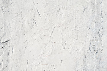White cemented wall with subtile light gray texture. High resolution background