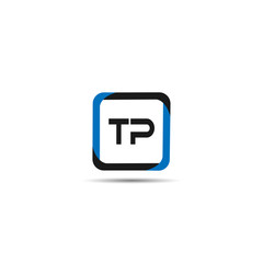 Initial Letter TP Logo Template Design