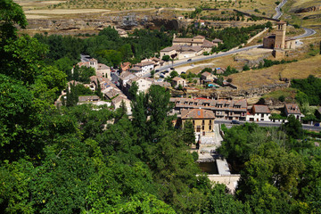 Fototapeta na wymiar Architectural detail of Segovia, Spain, Europe