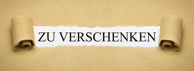Bilder und Videos suchen "zu verschenken"