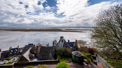Mont Saint-Michel, Normandia, Francja