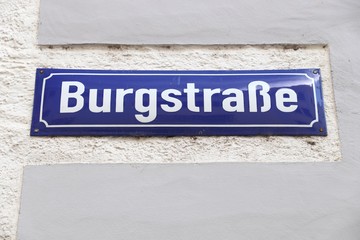 Burgstrasse Meissen, Germany