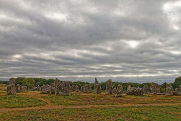 Carnac stones - Brittany, France