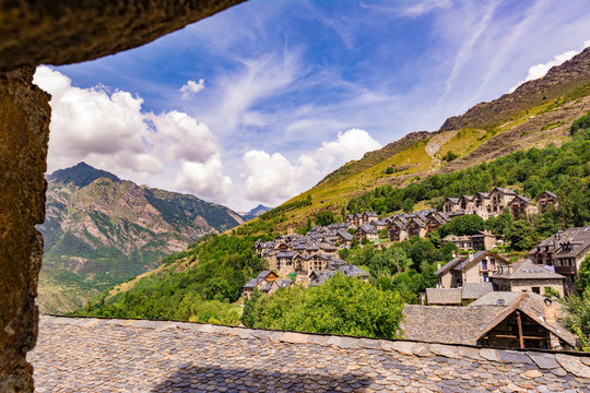 Small village of Taull in Pyrenees, Catalonia, Spain.