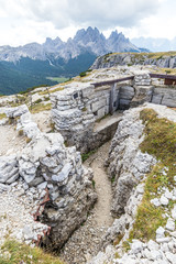 Naklejka premium Auf dem Monte Piano