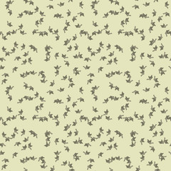 UFO military camouflage seamless pattern in different shades of green color