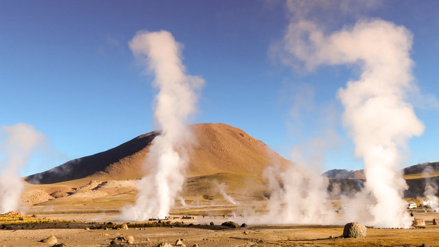 Tatio Geisers in Chile