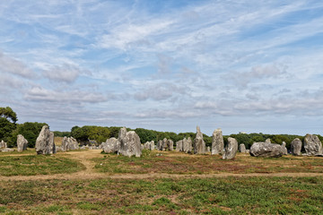 Carnac stones - Brittany, France