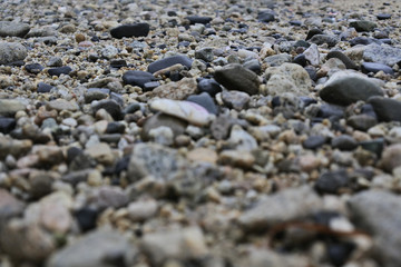 Textura de rocas en la playa
