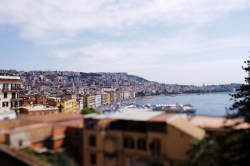 Obraz premium very nice view of naples gulf