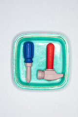 Childrens Rubber toy tools