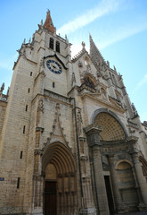 Fototapeta na wymiar Cathedral of Lyon in France