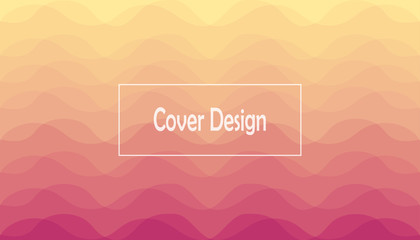 Modern geometric pattern with waves, gradient background color. New abstract modern screen vector design for mobile application. Soft color gradients. Rectangle corporate background design