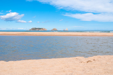 Breathtaking landscape along Costa Brava in Catalonia Spain