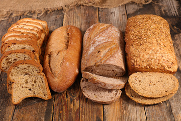 selection of cereal bread