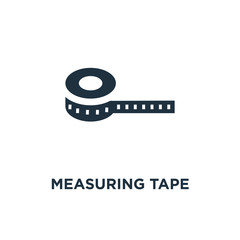 Fototapeta na wymiar measuring tape icon