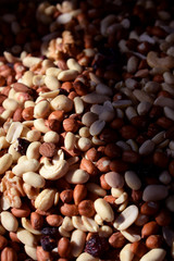 Different Nuts background 