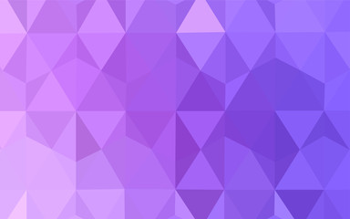 Fototapeta premium Dark Pink, Blue vector gradient triangles template.